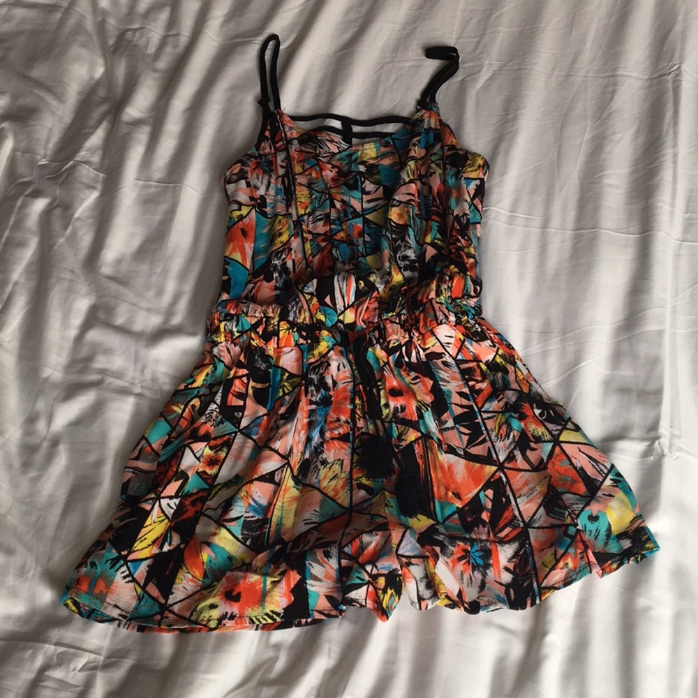 Multicolored romper